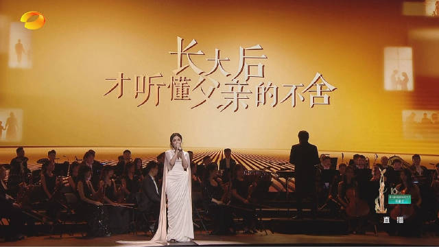 安崎金鹰奖第16届金鹰节开幕式演唱《人世间》舞台 温暖感人好听