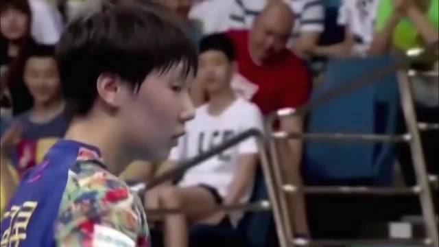 王曼昱坚韧防守击溃张本美和，对手完败痛哭