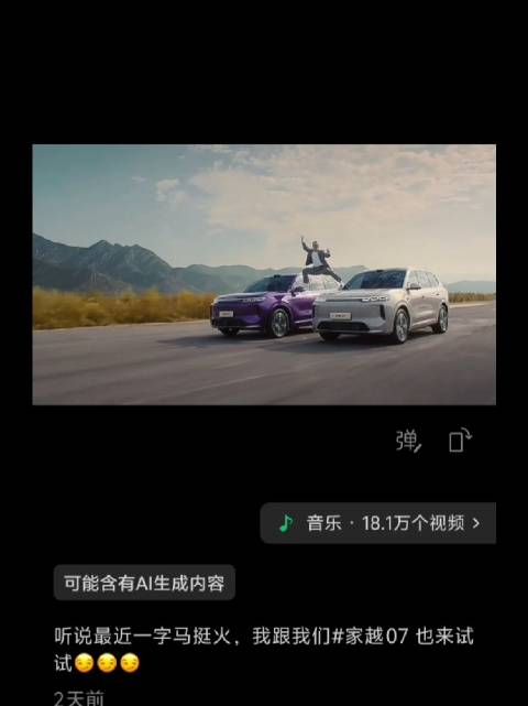 理想这个功夫片效果很好啊，荣威用 AI 复刻了一下