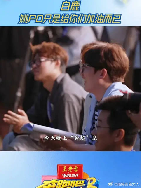 白鹿姚PD只是给你们加油而已