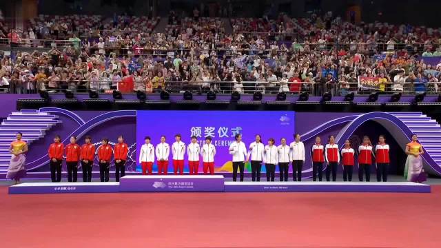 王曼昱两届亚运会女单全夺冠，与孙颖莎良性竞争共护国乒