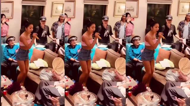 吉克隽逸在刘欢老师家唱千万次的问，好温馨的画面