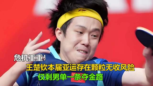 王楚钦男单夺冠机会减小，林诗栋成主要关卡