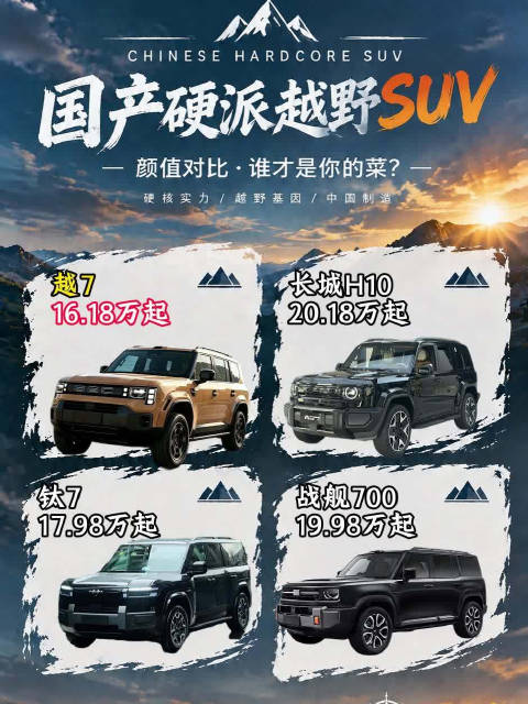 国产硬派越野SUV对比，谁才是你的菜！…