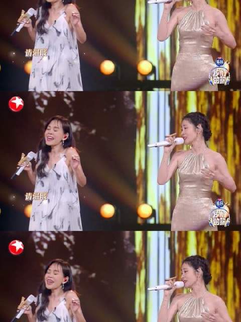 张碧晨彭佳慧共唱城里的月光，我们的歌6金曲时刻
