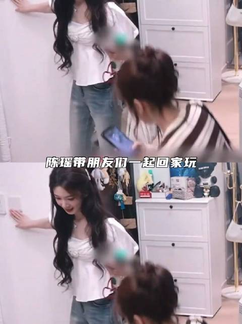 姐姐们都很喜欢小呼~张月 张慧雯 者来女 猫咪