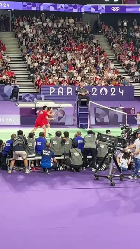 雅思组合郑思维黄雅琼，巴黎奥运会混双夺冠圆梦