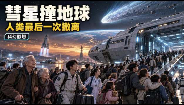 科幻短片：《如果彗星撞地球》