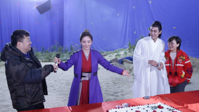 杨幂扶摇花絮曝光手舞足蹈唱rap
