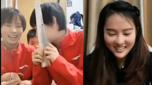 张家齐、陈芋汐、全红婵和陈若琳师徒同框的场面真的不多见了
