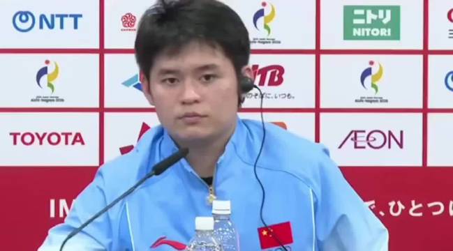 林诗栋偶像勇敢说不，自身冠军荒谈热爱突破