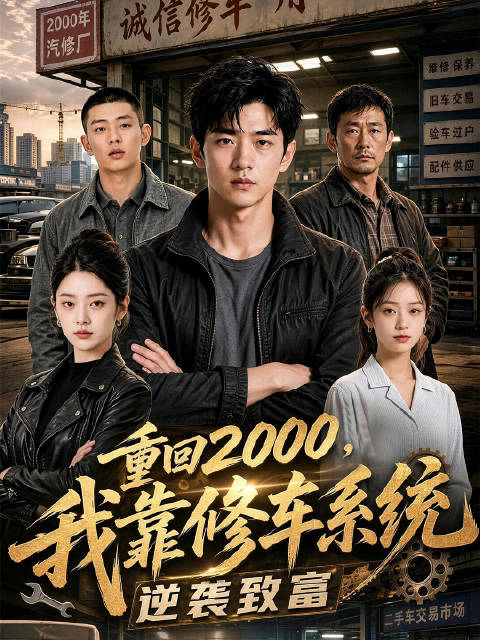 短剧·重回2000，我靠修车系统逆袭致富-第57集-汽修工赵淮川穿越到2000年，为给妹妹筹手术费，绑定机械故障系统，精