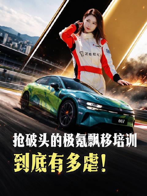 第一视角体验3天漂移培训课全程内容