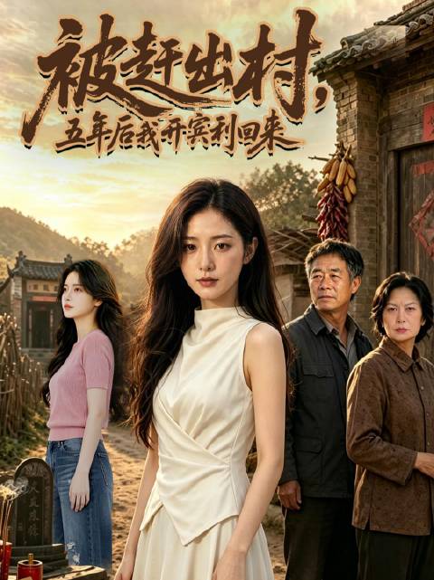 短剧·被赶出村，五年后我开宾利回来-第20集-出身贫困的张燕年少遭堂姐张兰兰诬陷、婶娘算计，被迫离乡，五年后逆袭成凤凰集
