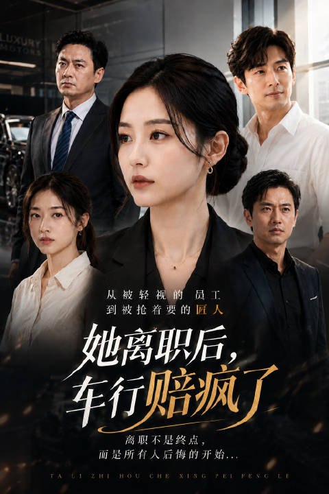 短剧·她离职后，车行赔疯了-第20集-许见微是宏远车行最专业的二手车检测师，坚守真实车况底线，为车行立下口碑。老板赵宏远