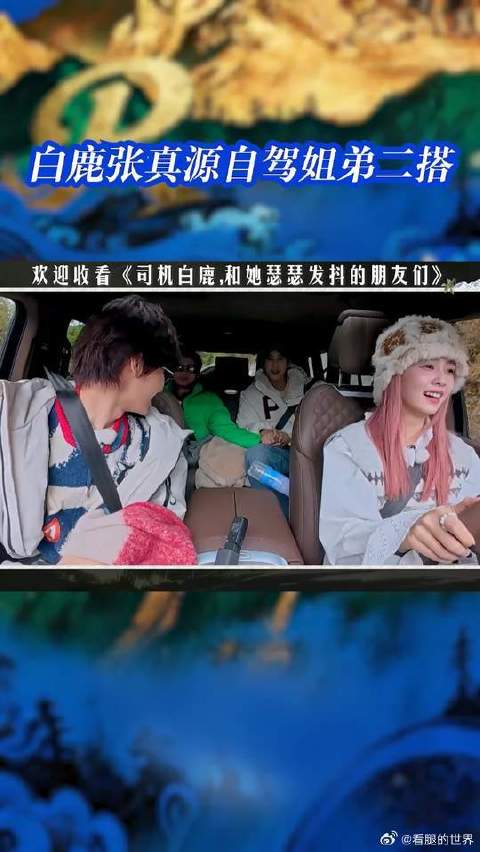 白鹿张真源自驾姐弟二搭