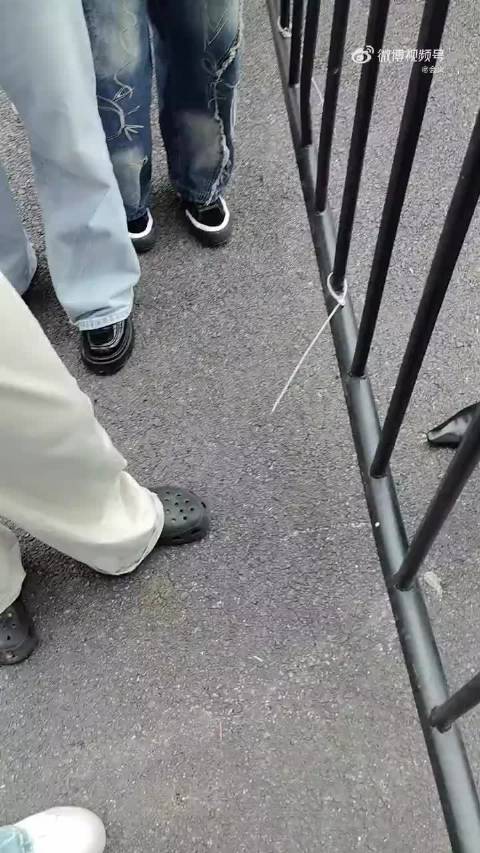 易烊千玺与工作人员强调保证粉丝安全