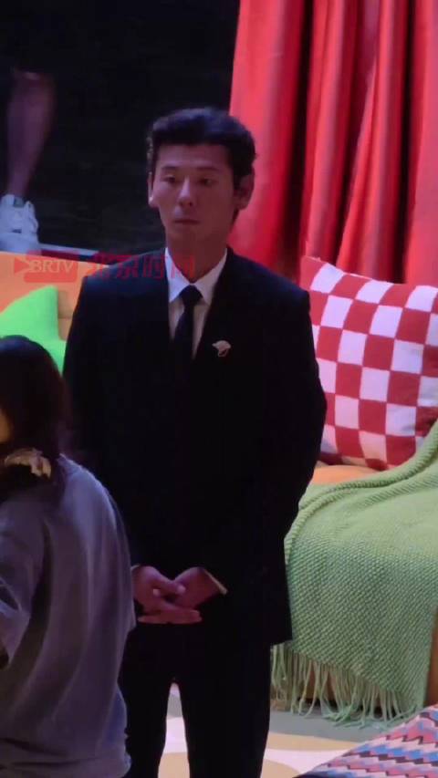 蒋奇明亮相金鹰节彩排