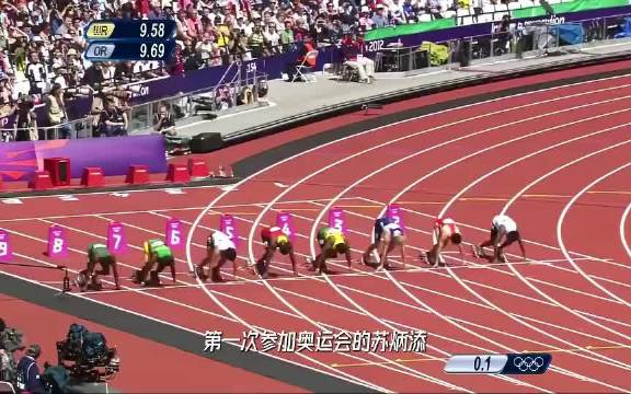 起跑是真的快啊
