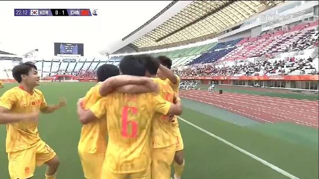 U23国足领先韩国