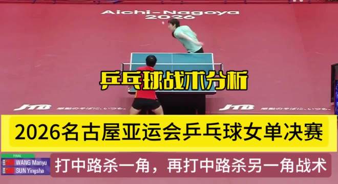 熊教练针对王曼昱打极具欺骗性的关联性战术案例分析