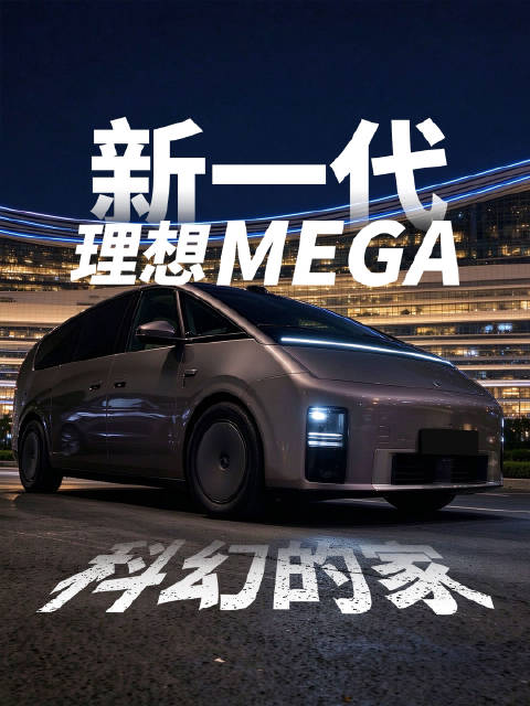 新一代理想MEGA搭载4颗激光雷达，双马赫100芯片，零重力座椅升级