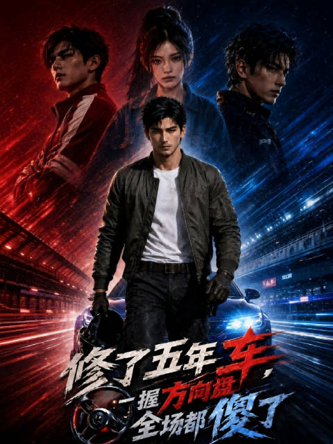 短剧·修了五年车，一握方向盘全场都傻了-第5集-讲述隐退车神陈望舟在沈家村修车厂隐匿五年，面对飞骑车队的威逼，被迫出手助