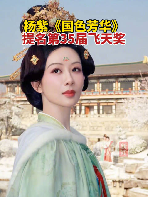 杨紫国色芳华提名第35届飞天奖