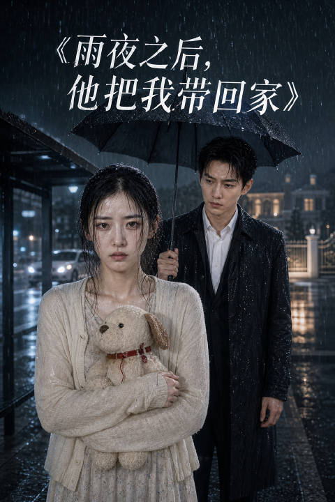 短剧·雨夜之后他把我带回家-第12集-孤儿林知夏少年时安慰失意周承宇，互许相守承诺。十七岁雨夜周承宇驾车撞伤她后逃逸，周