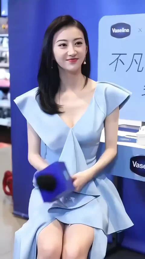 景甜，含糖度百分百，真的好美好甜景甜 美到发光