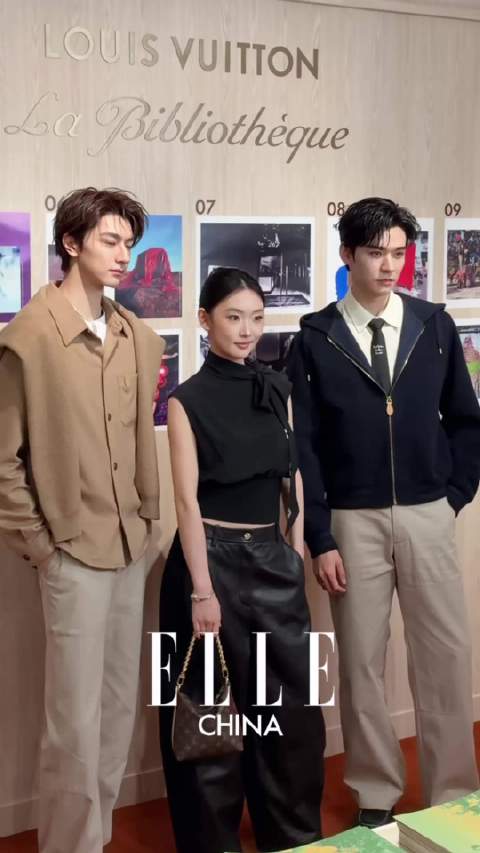 周依然6 在路易威登“图书工坊”限时空间相遇，蛮巧的，蛮有品的