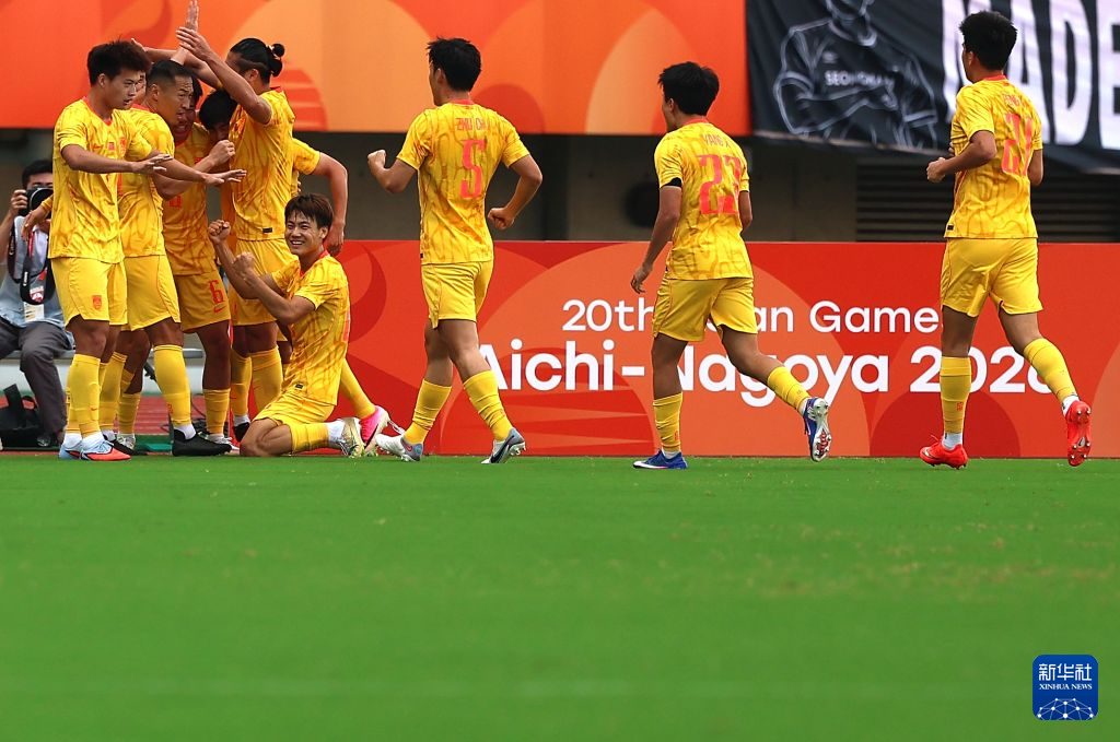 中国U23男足1-2憾负韩国 无缘亚运会决赛