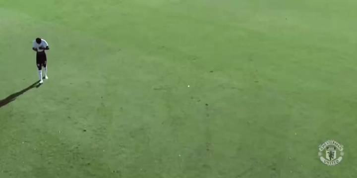 英格兰U19对阵挪威 Mantato 个人集锦 首发出场踢70分钟 LB位置