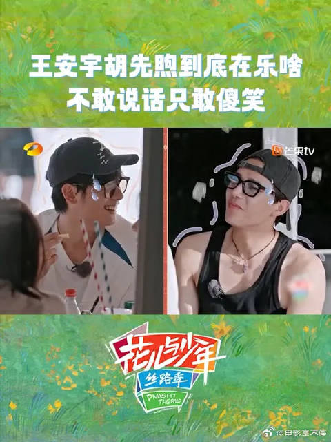 王安宇胡先煦你们到底在乐啥？也跟我们讲讲呗
