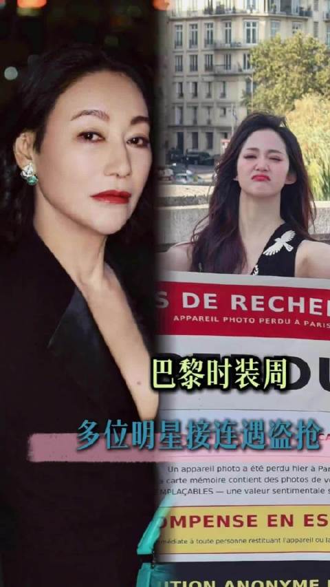 惠英红团队巴黎遇砸窗抢包，万千惠失相机与素材