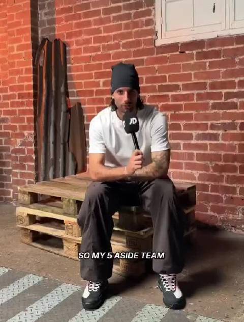 索博心目中五人制足球梦幻阵容：阿利松，麦卡，自己，迪亚斯，哈兰德