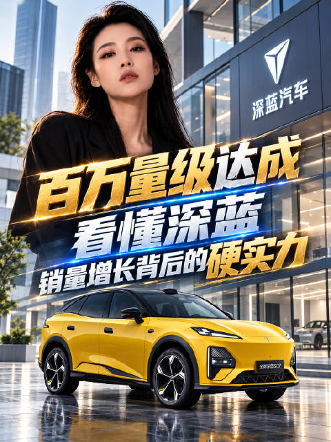 深蓝汽车百万辆量产，全新S07 AI激光版焕新上市