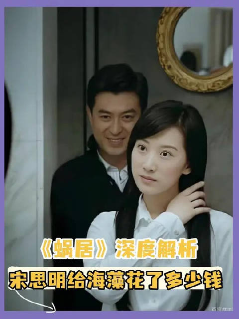 细算蜗居账单：宋思明到底给海藻花了多少