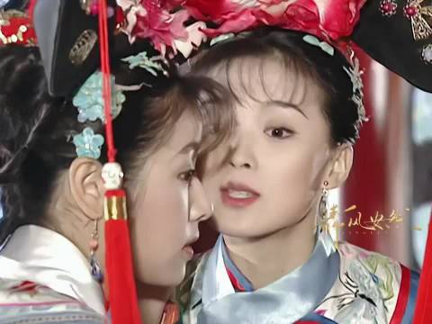 势均力敌的美貌 还珠二分别是紫薇和晴儿的颜巅