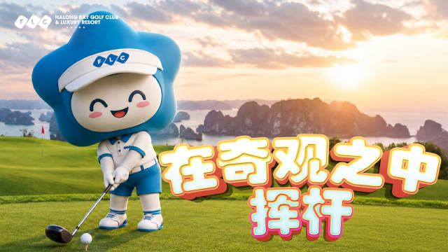 在奇观之中挥杆——FLC下龙独有的高尔夫体验