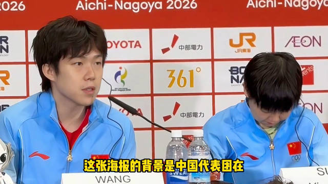 王楚钦三枚银牌登海报，潘展乐张雨霏无缘画面