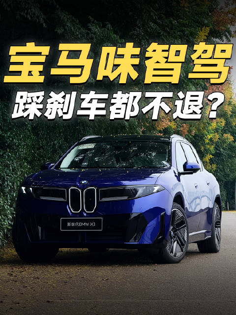宝马iX3智驾挑战南京古城，Momenta R7加持比肩新势力