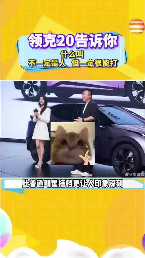 领克20告诉你什么叫不一定是人，但一定很能打