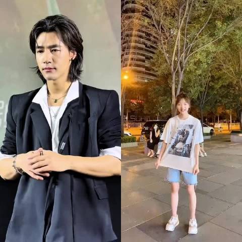 来看一个会跳的和一个不会跳的一起嗨皮一下，敏沙绝配