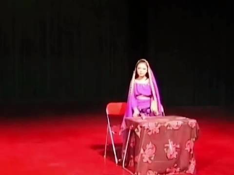 从小台词功底就很强