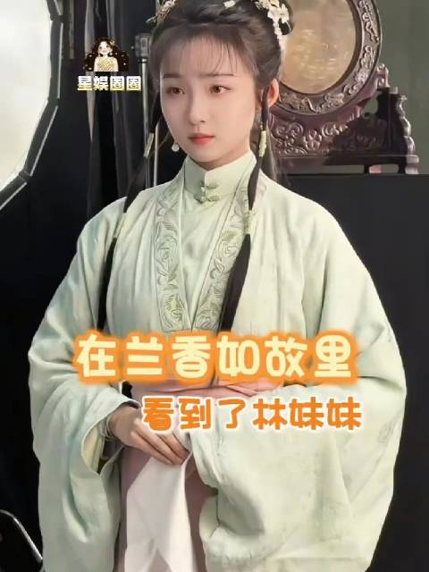 这个绣茹像是从红楼梦里跑出来的一样 兰香如故｜林绣茹
