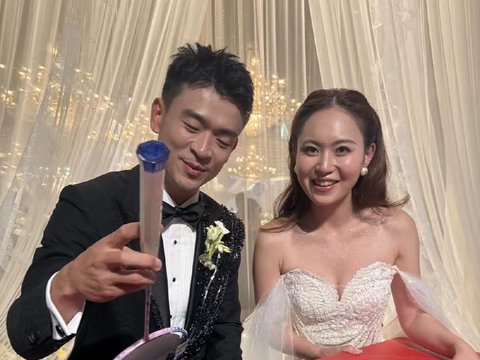 大牌云集！郑思维补办婚礼，汪顺黄雅琼徐嘉余等奥运冠军到场贺喜