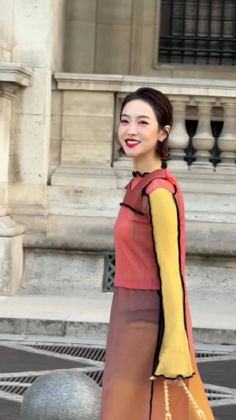 巴黎时装周 宋茜