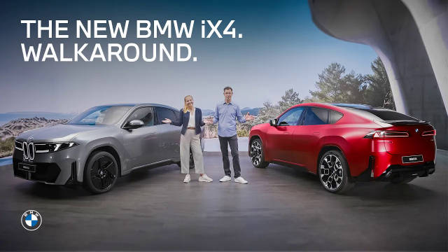 宝马iX4官方详解，感觉Neue Klasse已经看习惯了…… ️ BMW