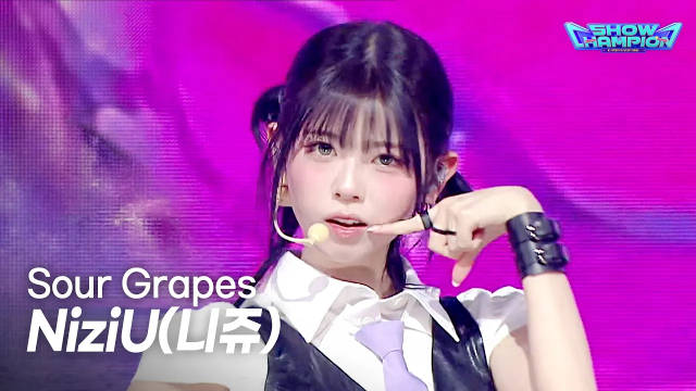 261007 NiziU - Sour Grapes @ 冠军秀